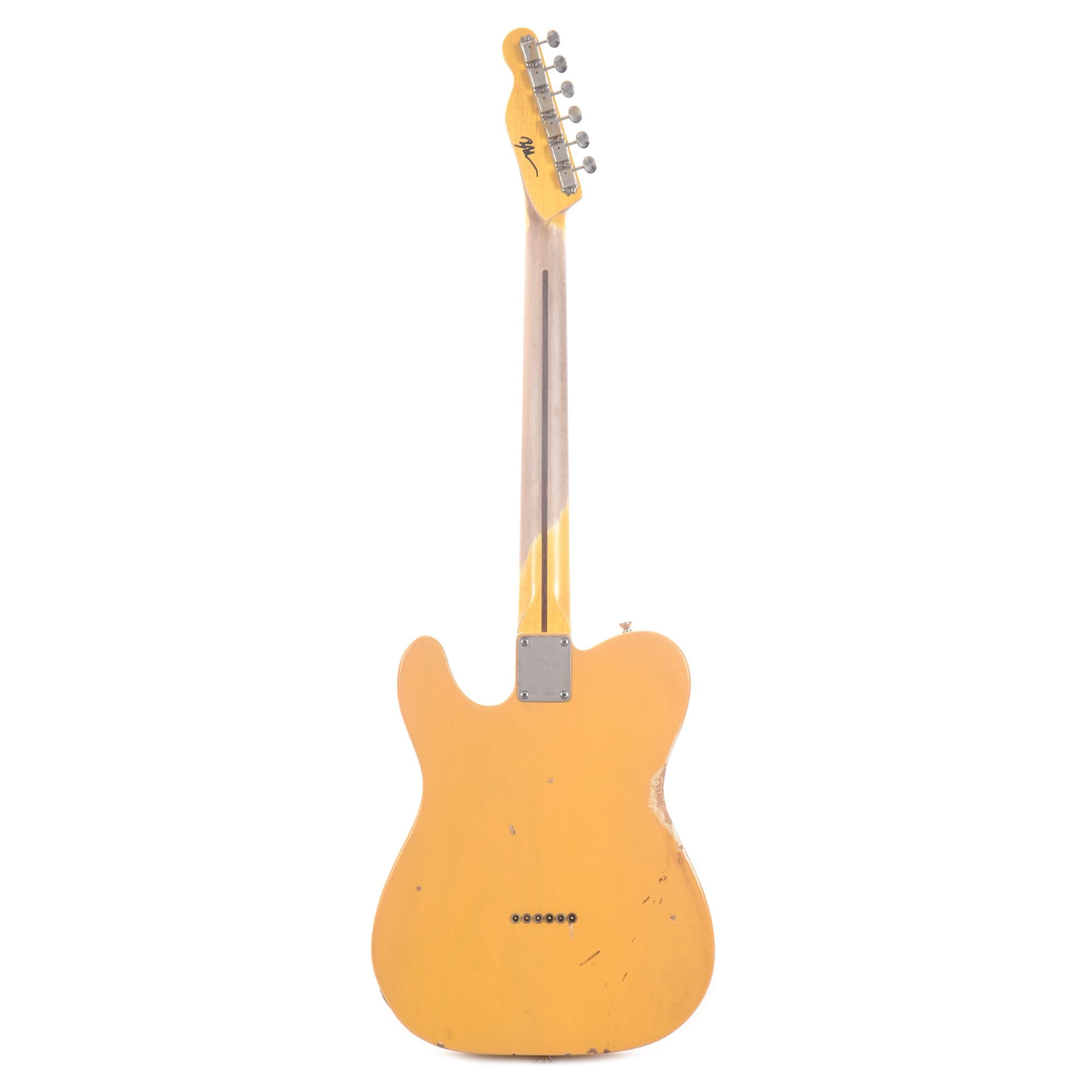 Nash T-52 Butterscotch Blonde Medium Relic w/1-Ply Black Pickguard & Lollar Pickups Electric Guitars / Solid Body