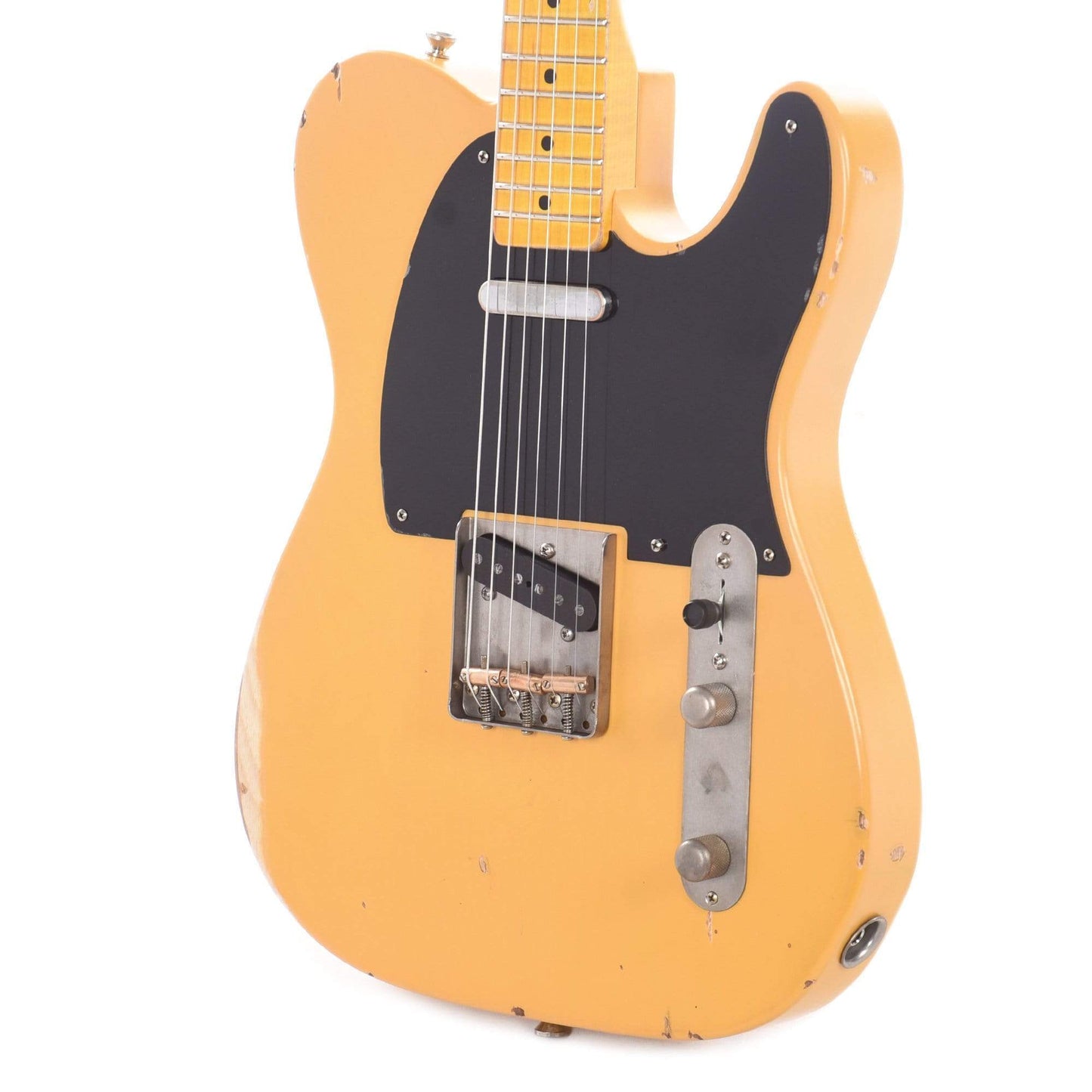 Nash T-52 Butterscotch Blonde Medium Relic w/1-Ply Black Pickguard & Lollar Pickups Electric Guitars / Solid Body