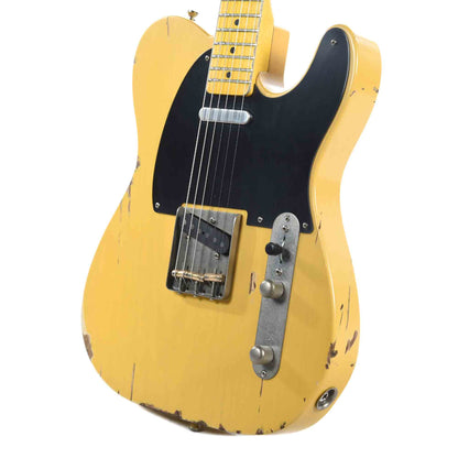 Nash T-52 Butterscotch Blonde Medium Relic w/1-Ply Black Pickguard & Lollar Pickups Electric Guitars / Solid Body