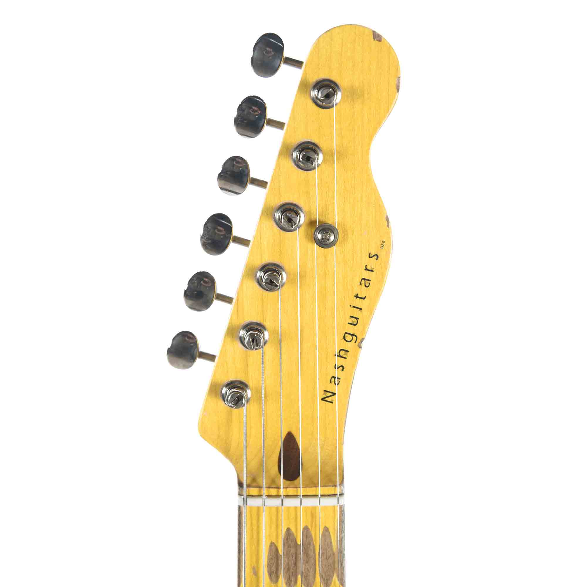Nash T-52 Butterscotch Blonde Medium Relic w/1-Ply Black Pickguard & Lollar Pickups Electric Guitars / Solid Body