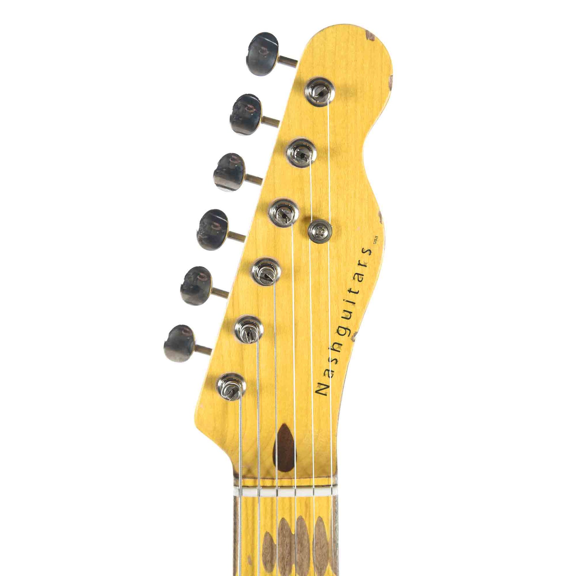 Nash T-52 Butterscotch Blonde Medium Relic w/1-Ply Black Pickguard & Lollar Pickups Electric Guitars / Solid Body
