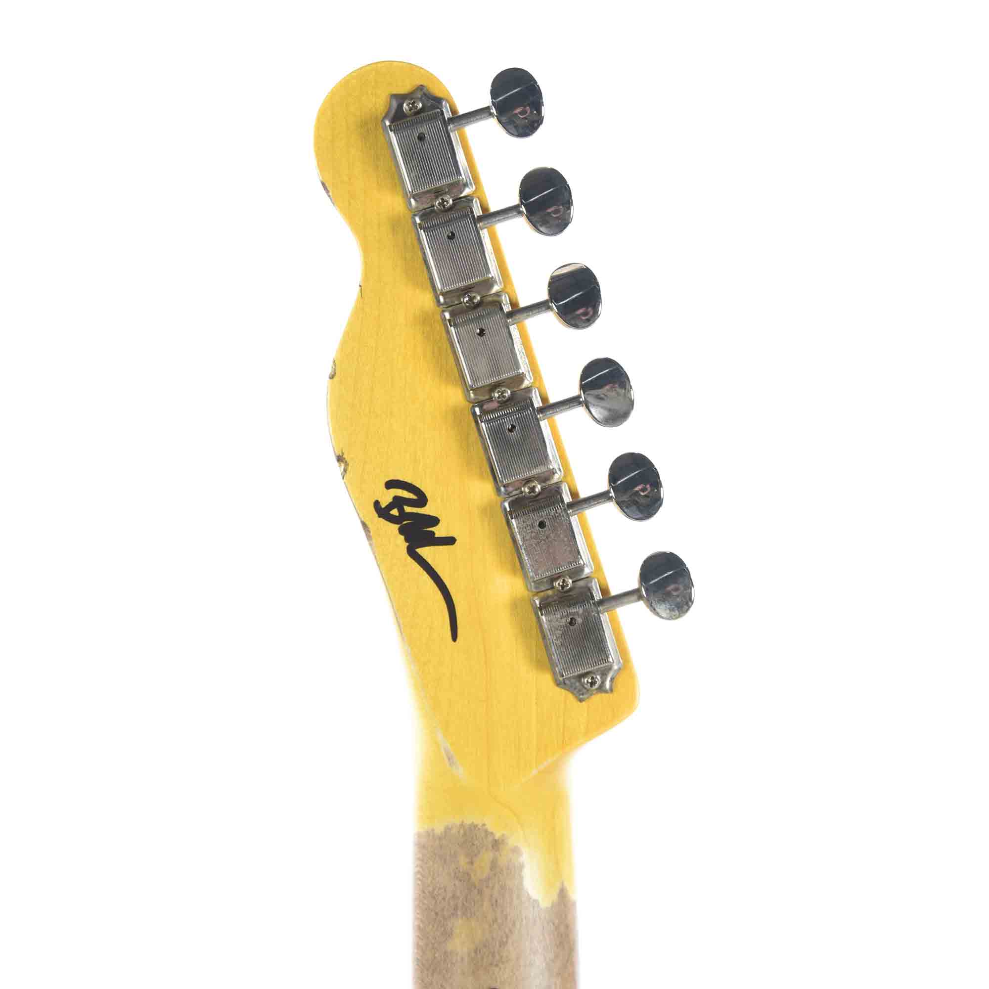 Nash T-52 Butterscotch Blonde Medium Relic w/1-Ply Black Pickguard & Lollar Pickups Electric Guitars / Solid Body