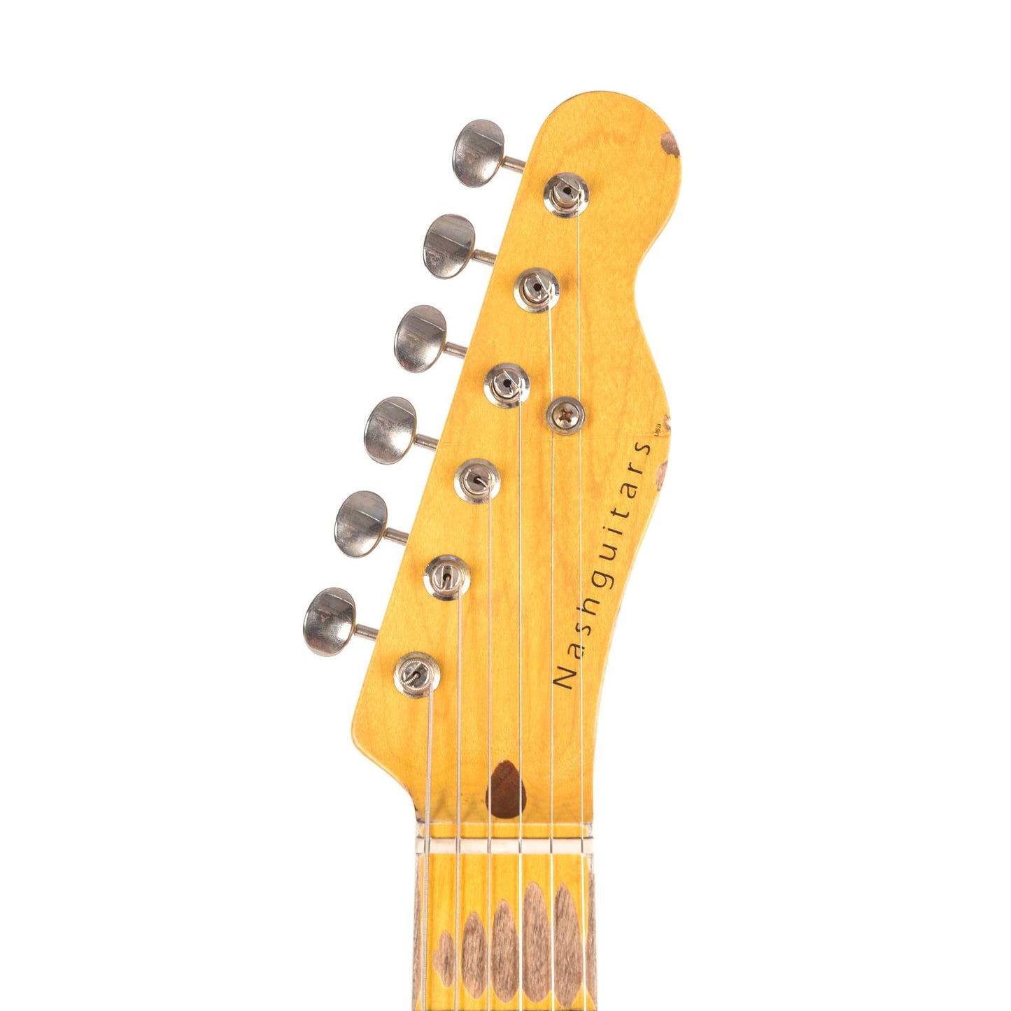 Nash T-52 Butterscotch Blonde Medium Relic w/1-Ply Black Pickguard & Lollar Pickups Electric Guitars / Solid Body