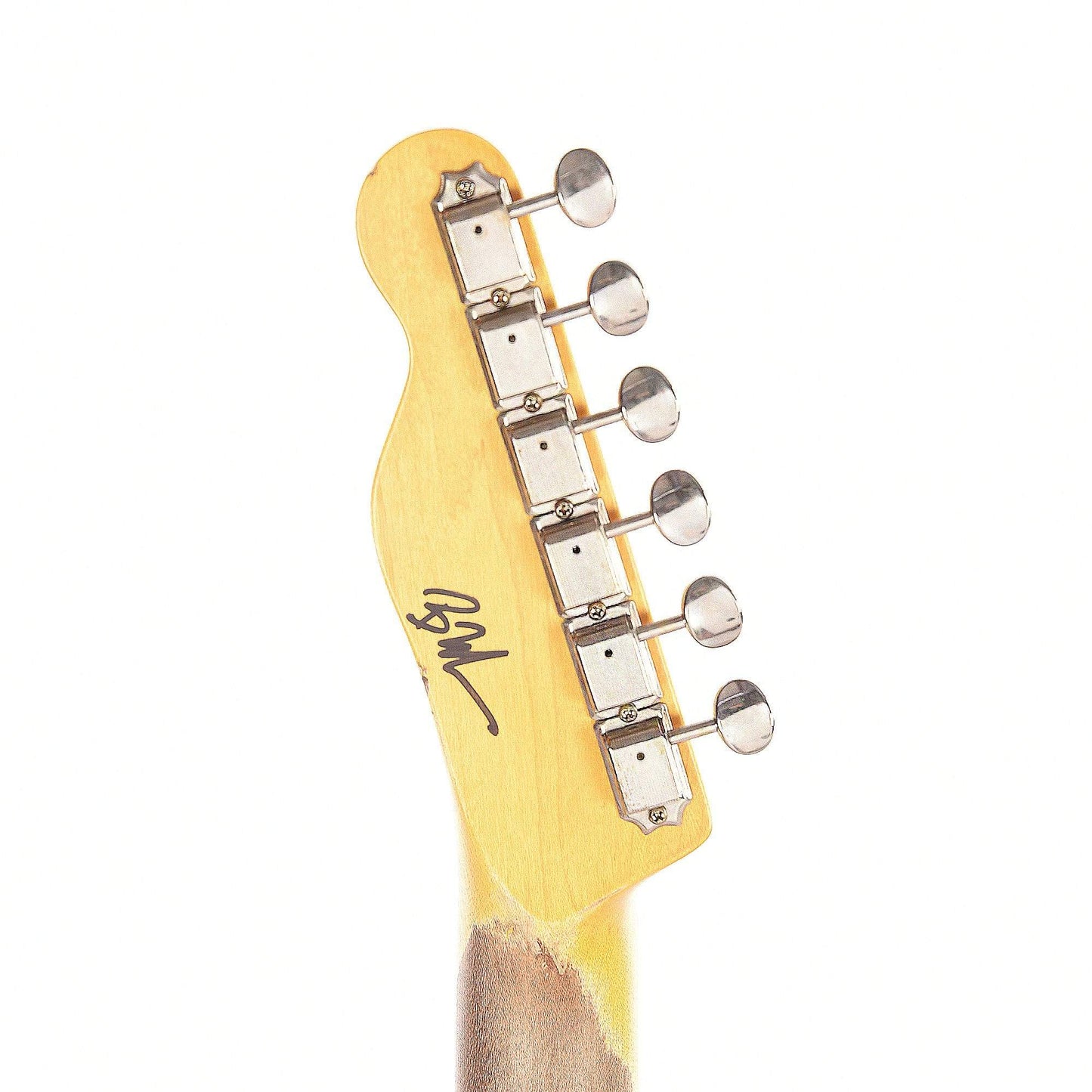 Nash T-52 Butterscotch Blonde Medium Relic w/1-Ply Black Pickguard & Lollar Pickups Electric Guitars / Solid Body