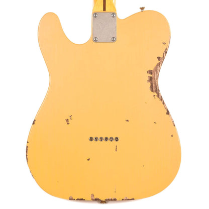 Nash T-52 Butterscotch Blonde Medium Relic w/1-Ply Black Pickguard & Lollar Pickups Electric Guitars / Solid Body
