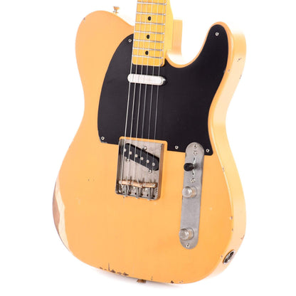 Nash T-52 Butterscotch Blonde Medium Relic w/1-Ply Black Pickguard & Lollar Pickups Electric Guitars / Solid Body