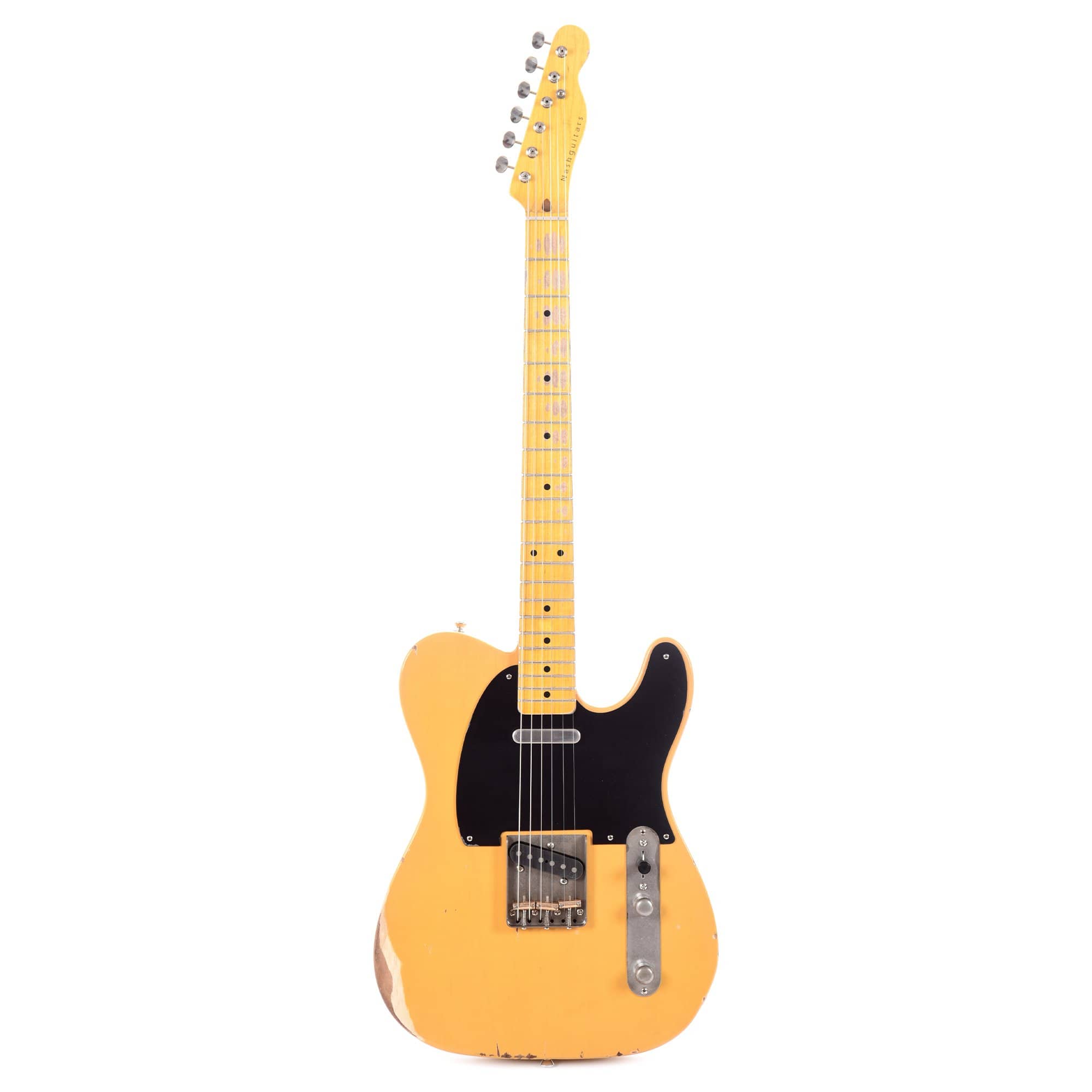 Nash T-52 Butterscotch Blonde Medium Relic w/1-Ply Black Pickguard & Lollar Pickups Electric Guitars / Solid Body
