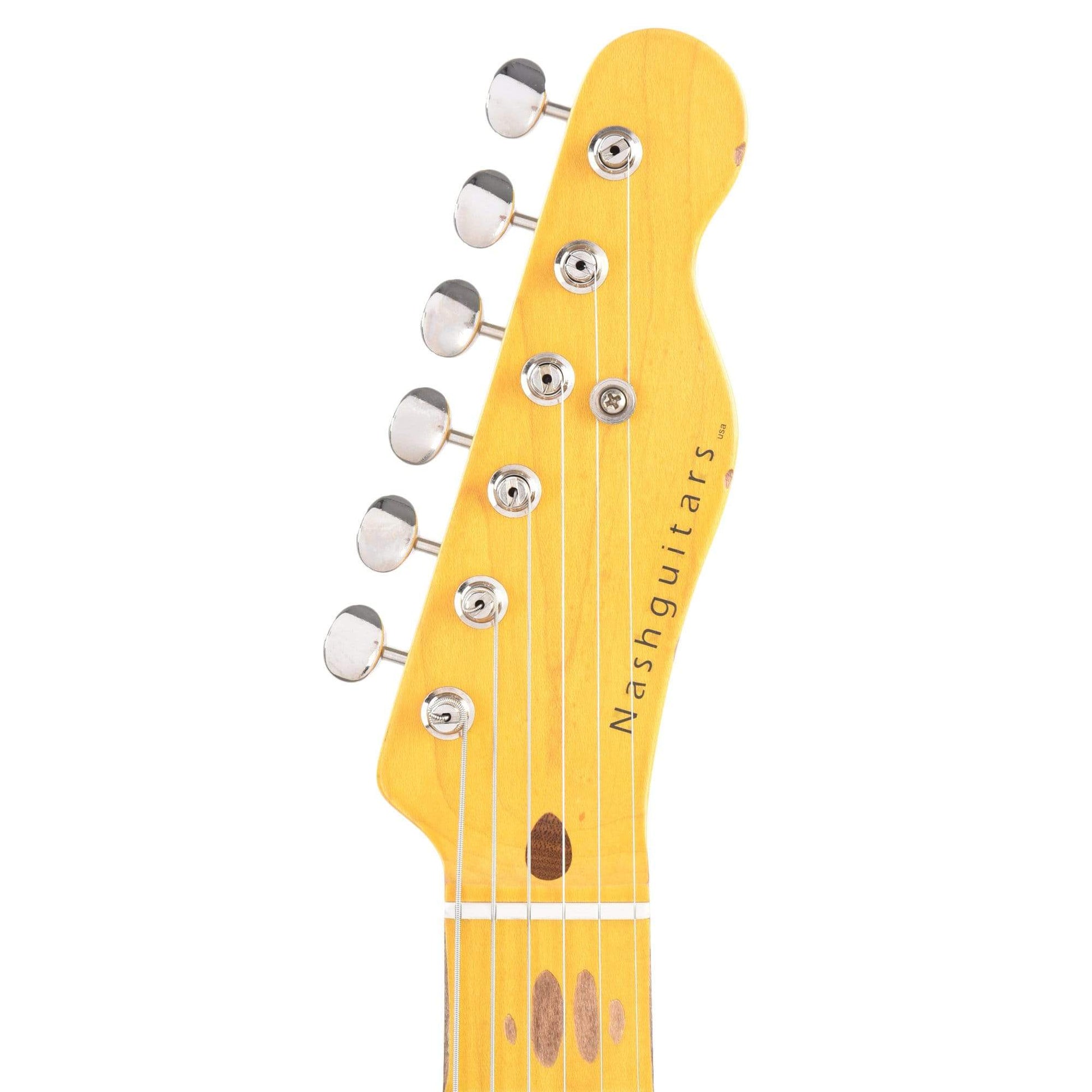 Nash T-52 Butterscotch Blonde Medium Relic w/1-Ply Black Pickguard, & Lollar Pickups Electric Guitars / Solid Body