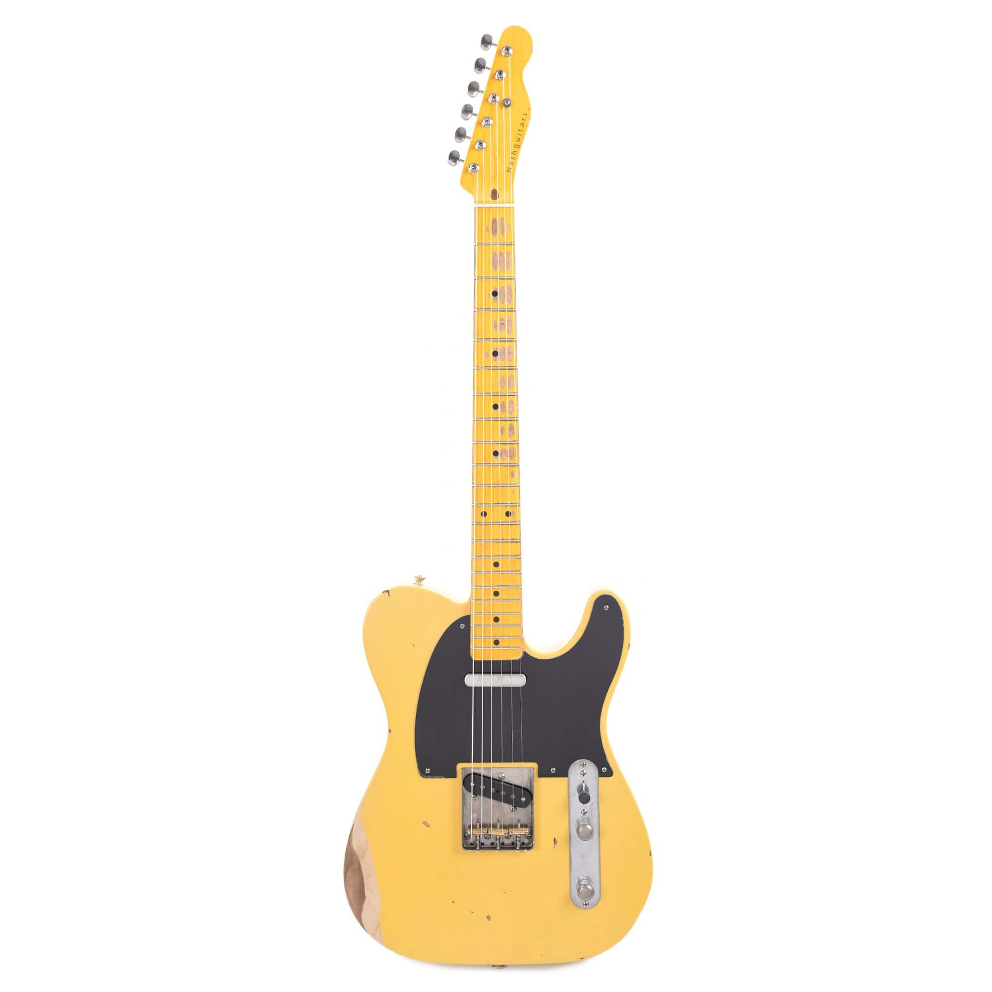 Nash T-52 Butterscotch Blonde Medium Relic w/1-Ply Black Pickguard, & Lollar Pickups Electric Guitars / Solid Body