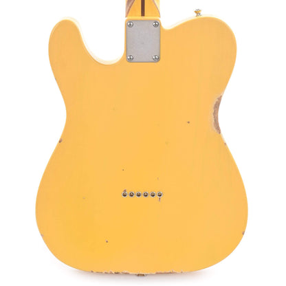 Nash T-52 Butterscotch Blonde Medium Relic w/1-Ply Black Pickguard & Lollar Pickups Electric Guitars / Solid Body