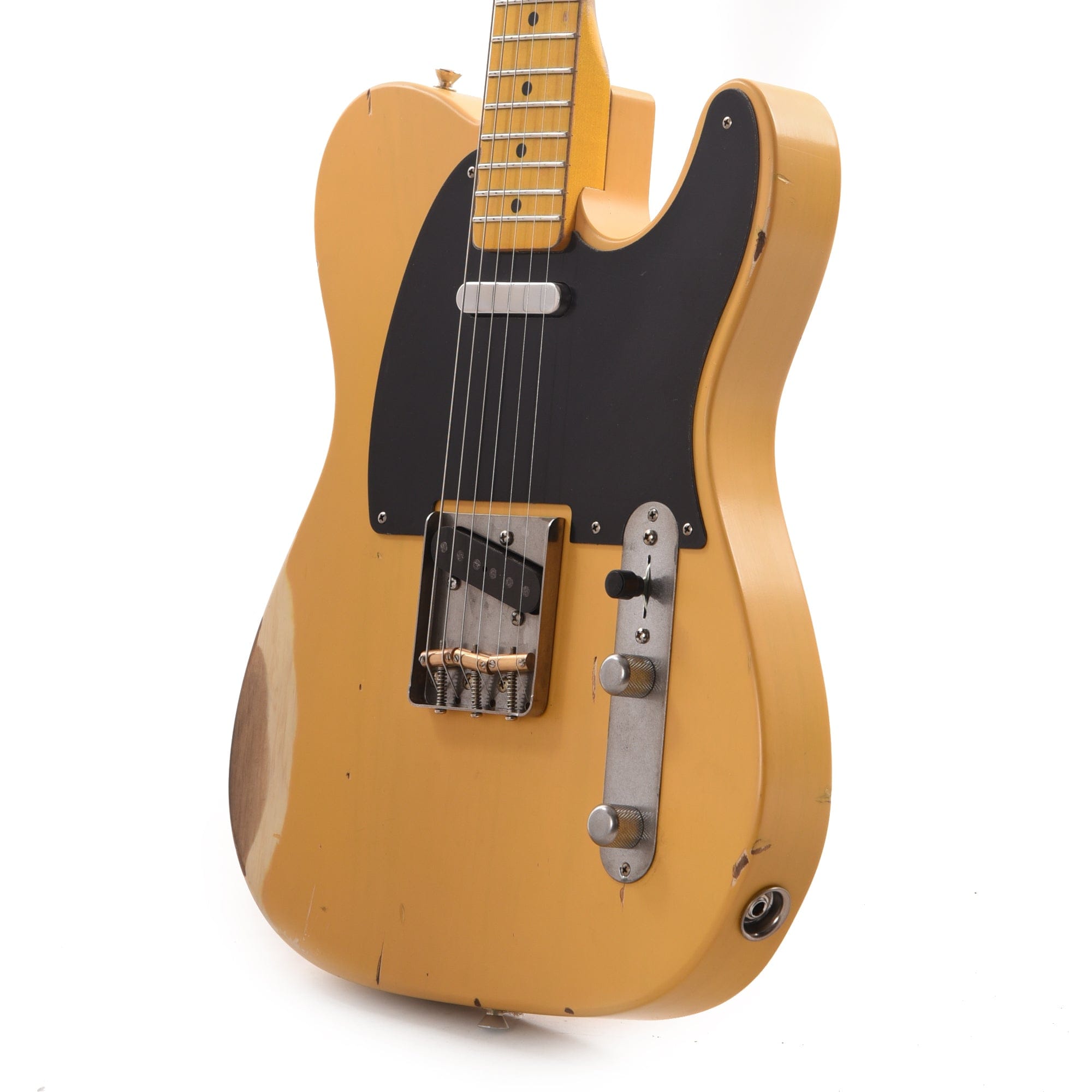 Nash T-52 Butterscotch Blonde Medium Relic w/1-Ply Black Pickguard, & Lollar Pickups Electric Guitars / Solid Body