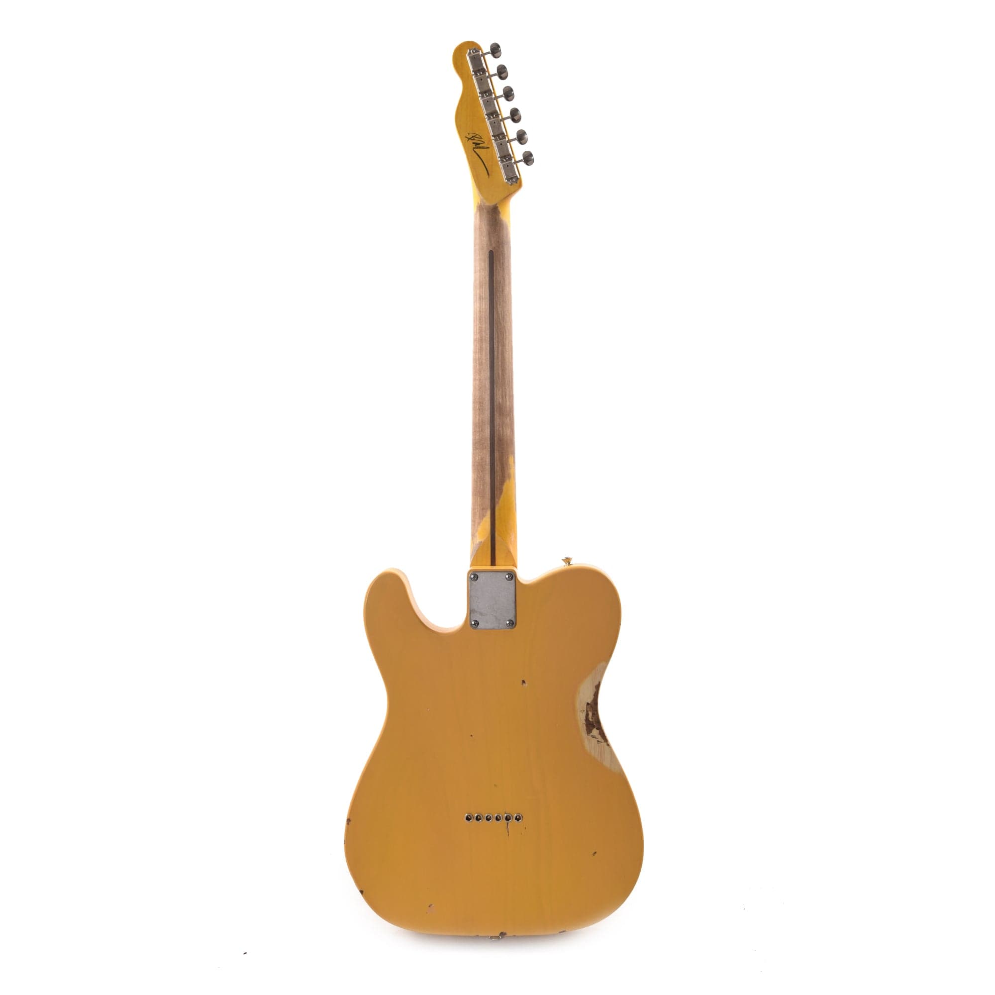 Nash T-52 Butterscotch Blonde Medium Relic w/1-Ply Black Pickguard, & Lollar Pickups Electric Guitars / Solid Body