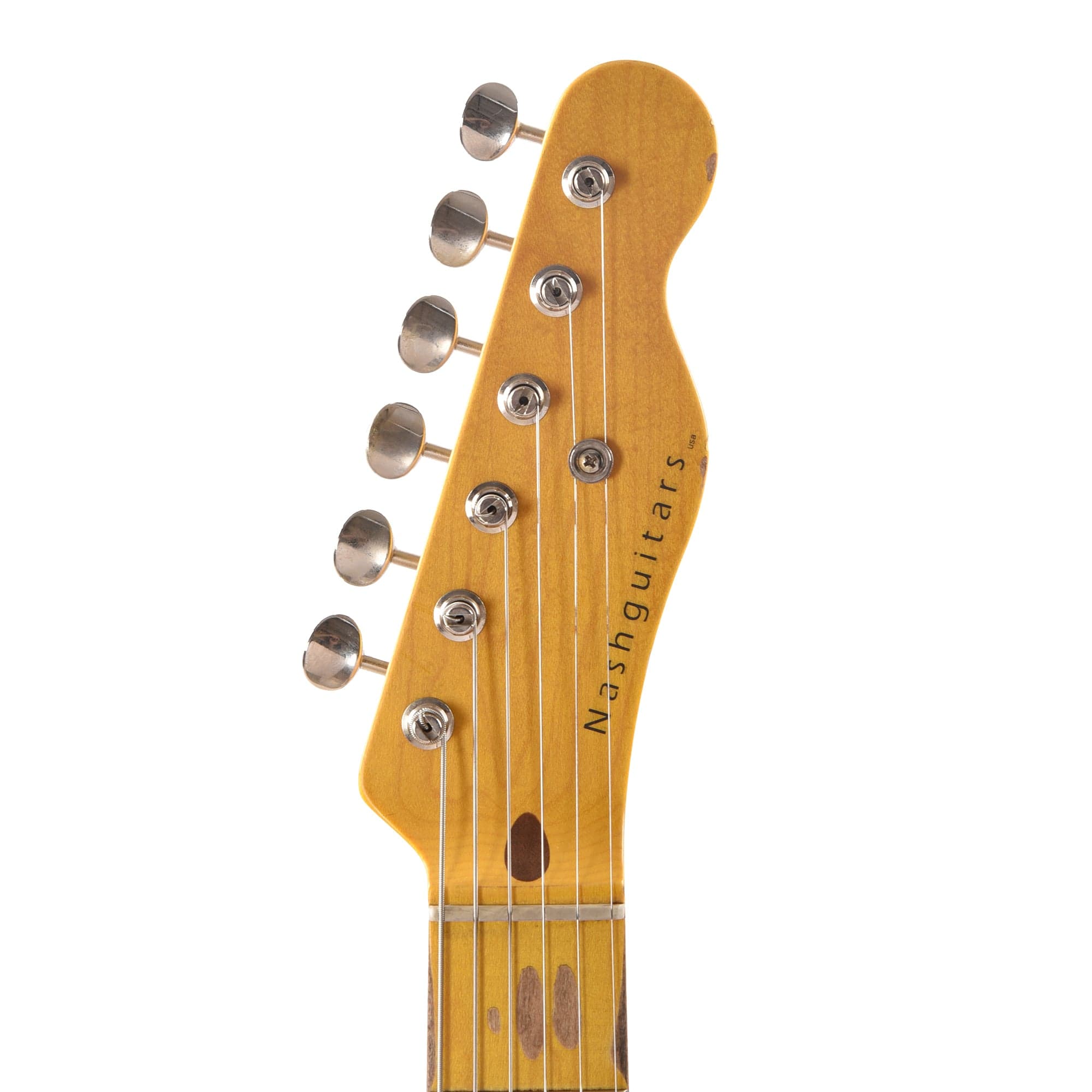 Nash T-52 Butterscotch Blonde Medium Relic w/1-Ply Black Pickguard, & Lollar Pickups Electric Guitars / Solid Body