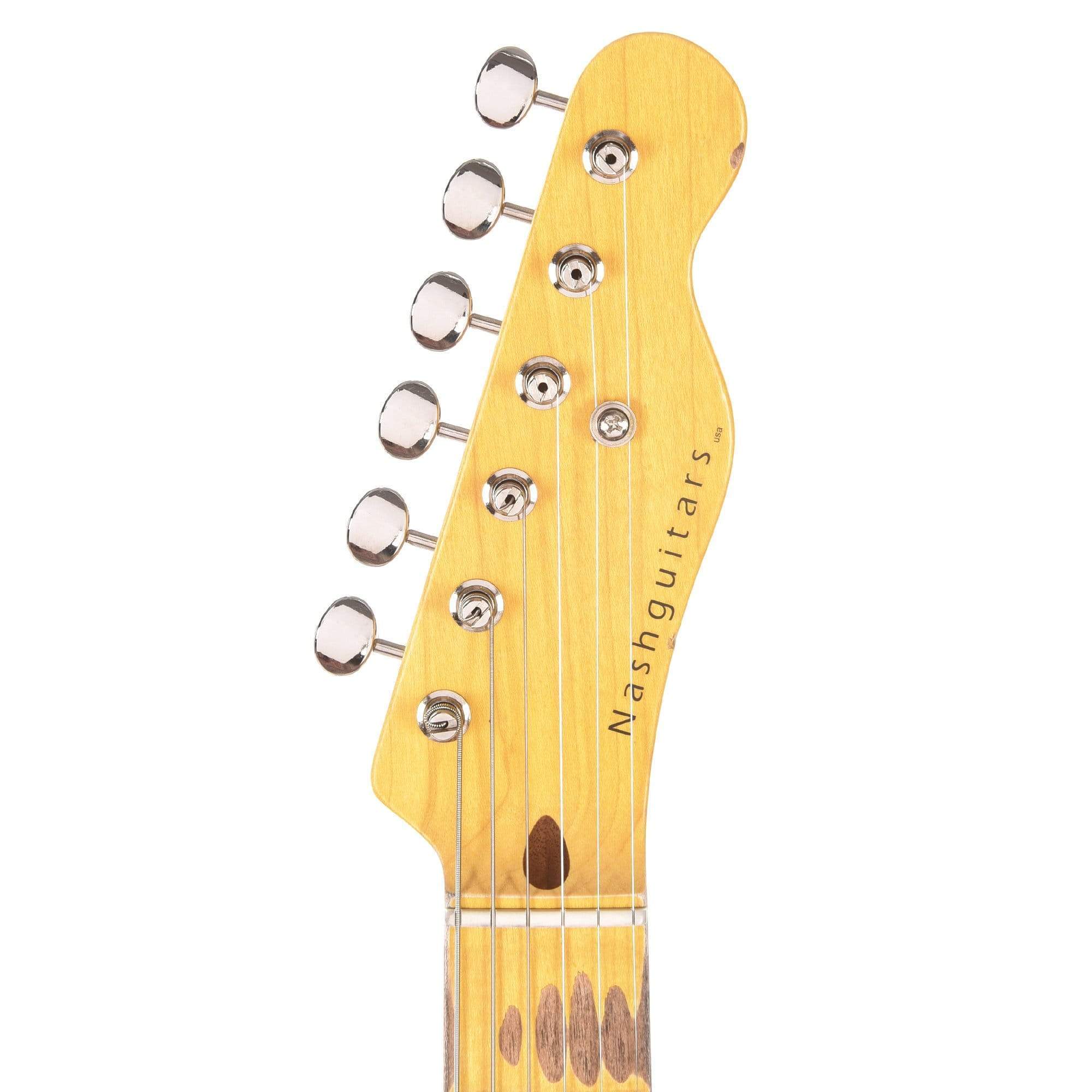 Nash T-52 Butterscotch Blonde Medium Relic w/1-Ply Black Pickguard & Lollar Pickups Electric Guitars / Solid Body