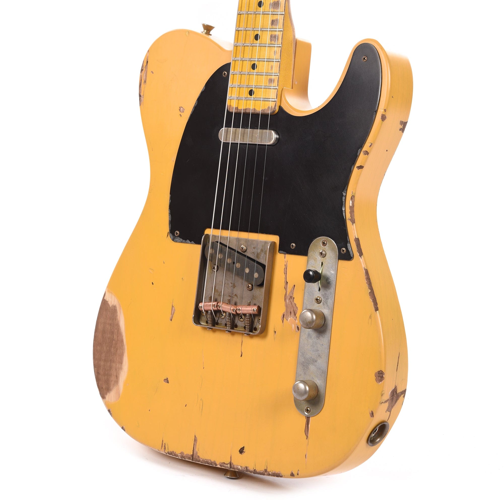 Nash T-52 Butterscotch Blonde V-Neck Heavy Relic w/1-Ply Pickguard & Lollar Pickups Electric Guitars / Solid Body
