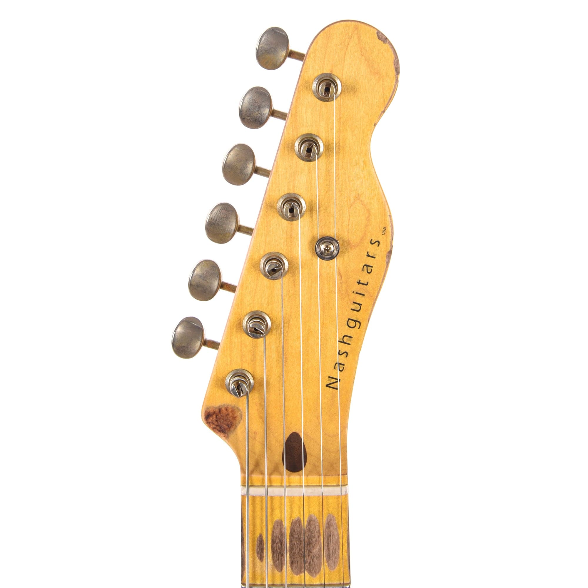 Nash T-52 Butterscotch Blonde V-Neck Heavy Relic w/1-Ply Pickguard & Lollar Pickups Electric Guitars / Solid Body