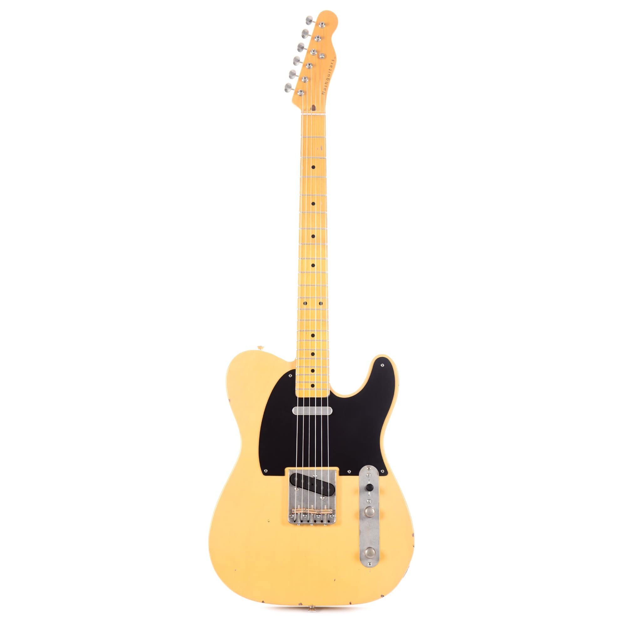 Nash T-52 Butterscotch Blonde V-Neck Light Relic w/1-Ply Pickguard & Lollar Pickups Electric Guitars / Solid Body