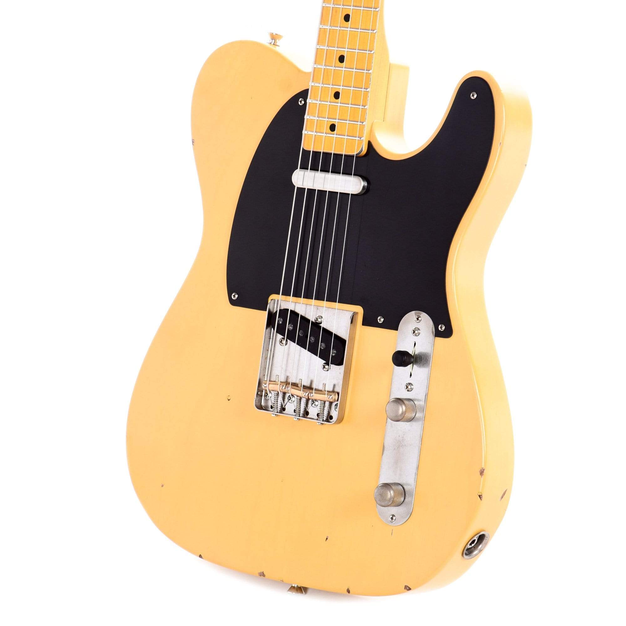 Nash T-52 Butterscotch Blonde V-Neck Light Relic w/1-Ply Pickguard & Lollar Pickups Electric Guitars / Solid Body