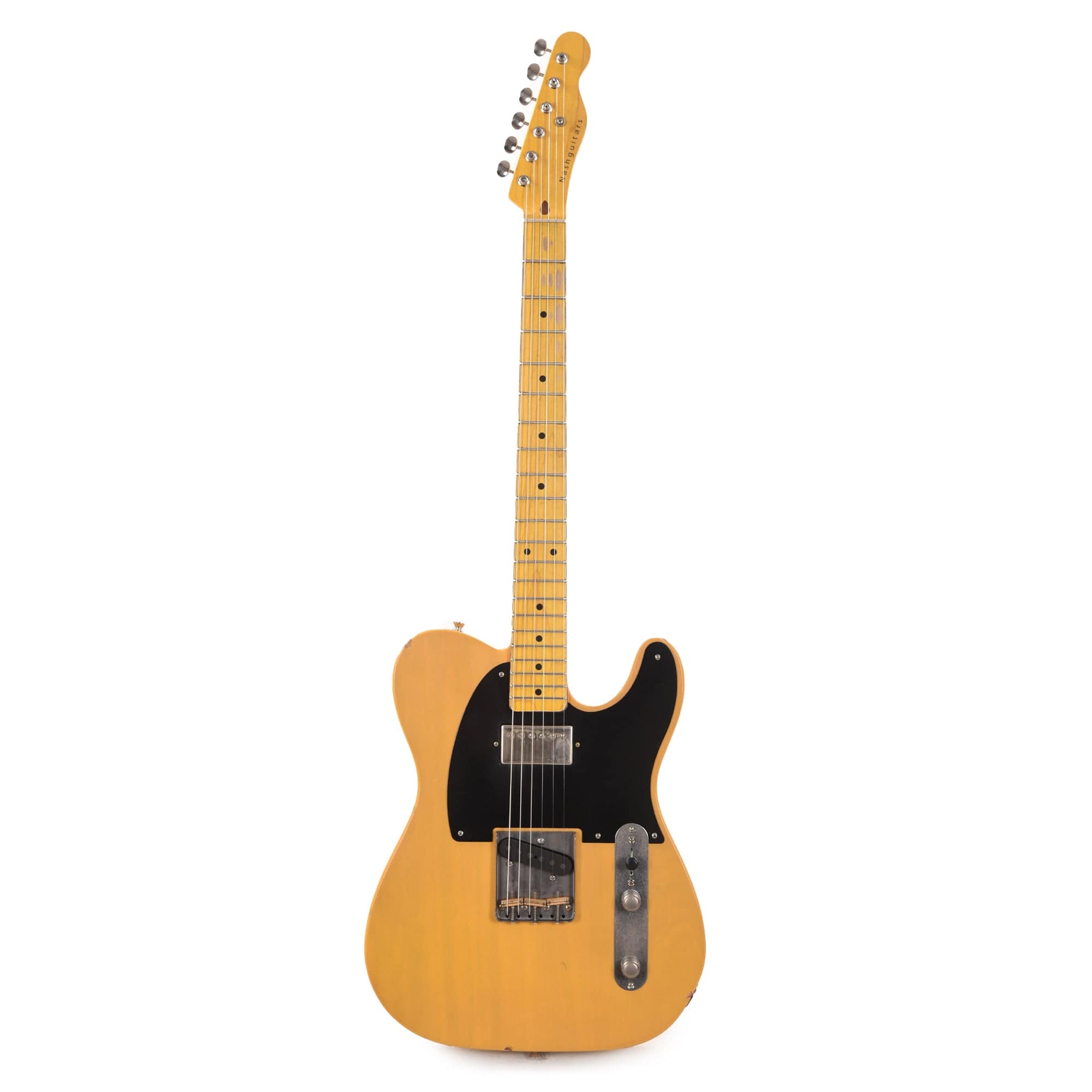 Nash T-52 HS Butterscotch Blonde Light Relic w/1-Ply Black Pickguard & Lollar Pickups Electric Guitars / Solid Body
