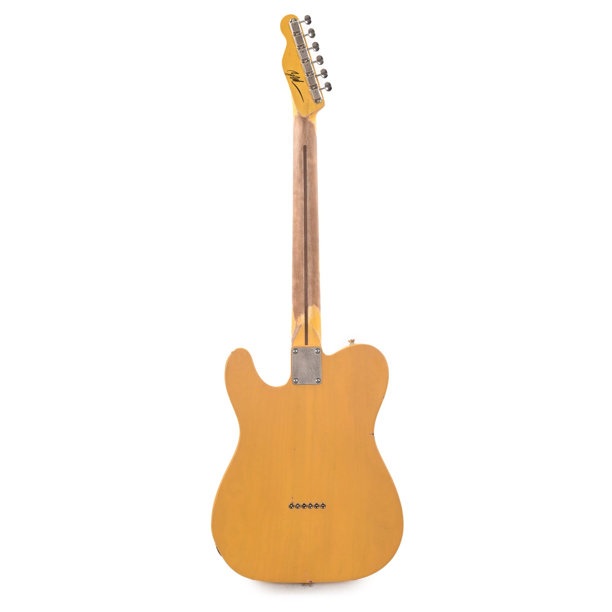 Nash T-52 HS Butterscotch Blonde Light Relic w/1-Ply Black Pickguard & Lollar Pickups Electric Guitars / Solid Body
