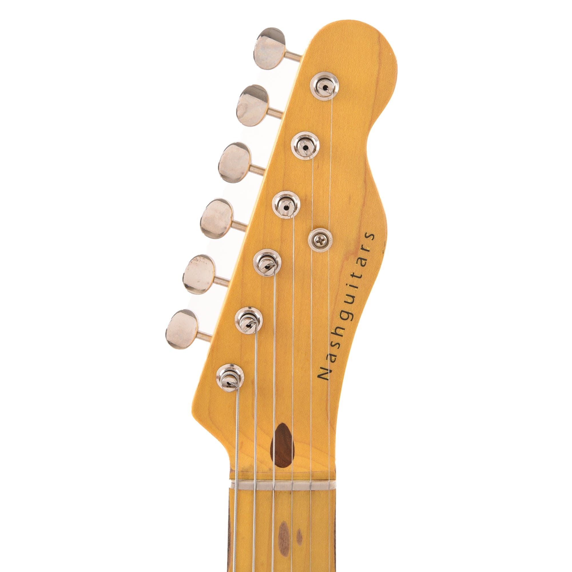 Nash T-52 HS Butterscotch Blonde Light Relic w/1-Ply Black Pickguard & Lollar Pickups Electric Guitars / Solid Body