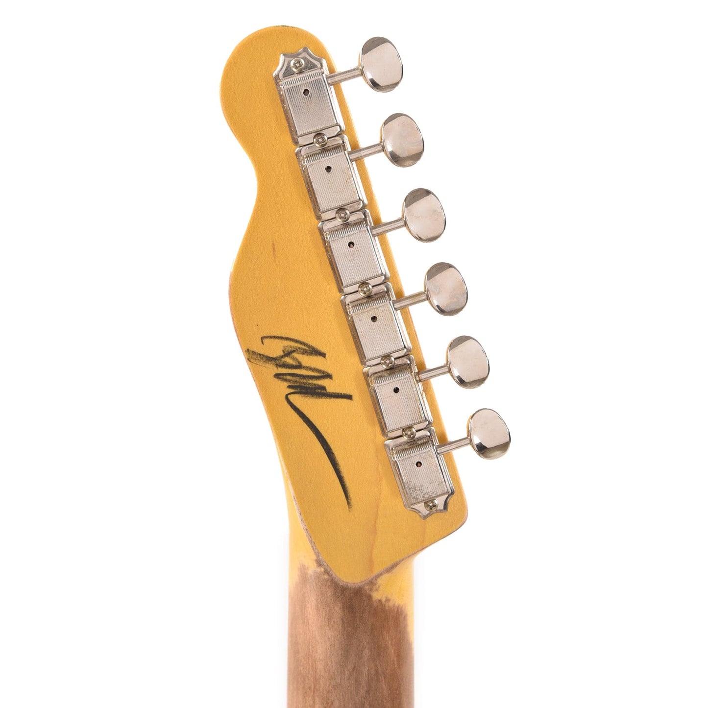 Nash T-52 HS Butterscotch Blonde Light Relic w/1-Ply Black Pickguard & Lollar Pickups Electric Guitars / Solid Body
