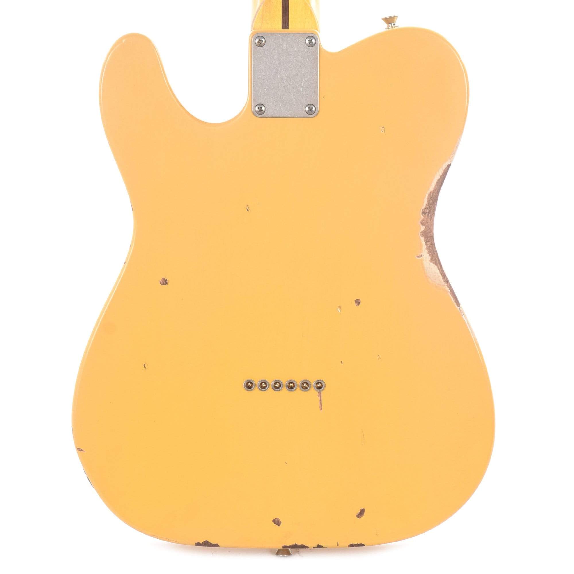 Nash T-52 HS Butterscotch Blonde Medium Relic w/1-Ply Black Pickguard, & Lollar Pickups Electric Guitars / Solid Body