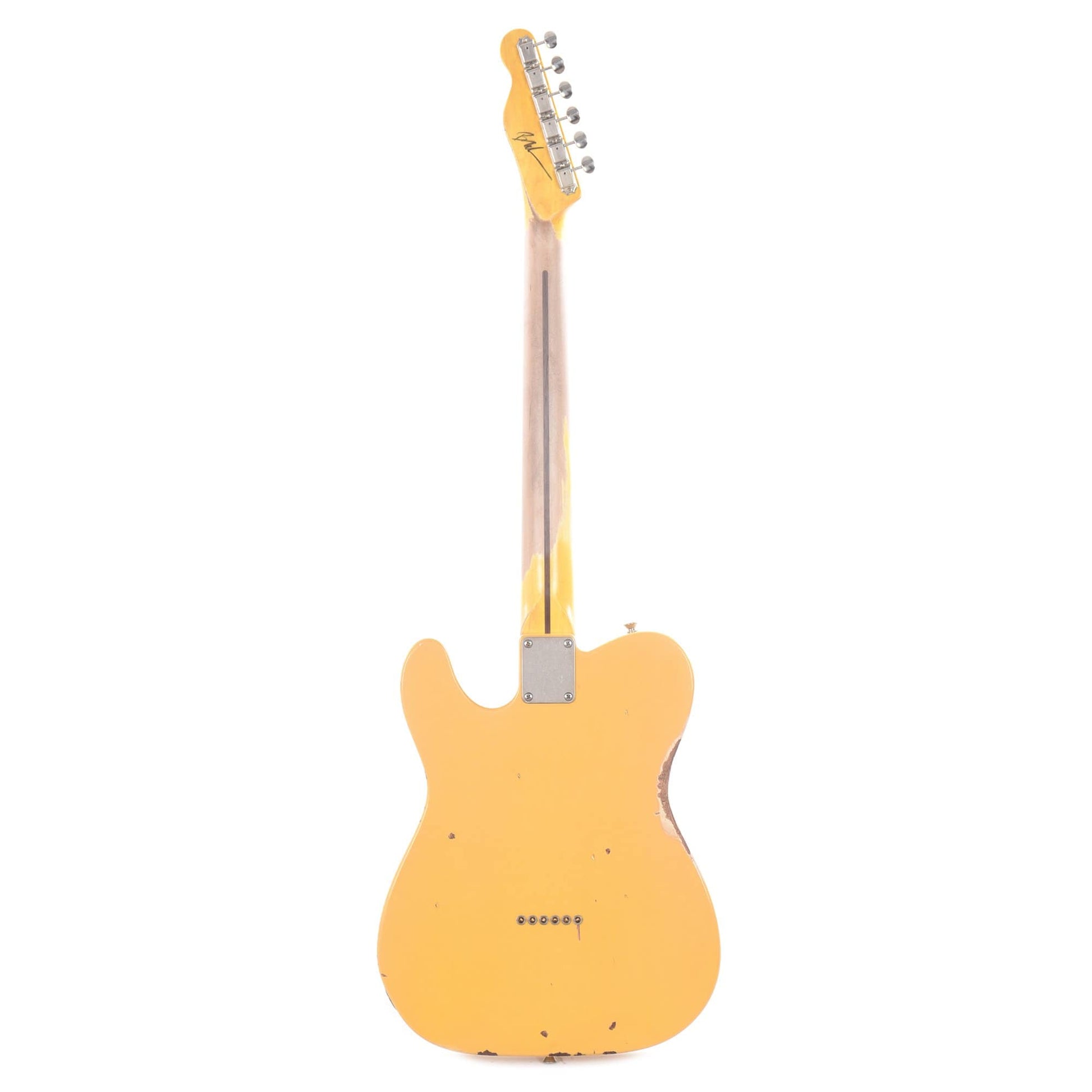 Nash T-52 HS Butterscotch Blonde Medium Relic w/1-Ply Black Pickguard, & Lollar Pickups Electric Guitars / Solid Body