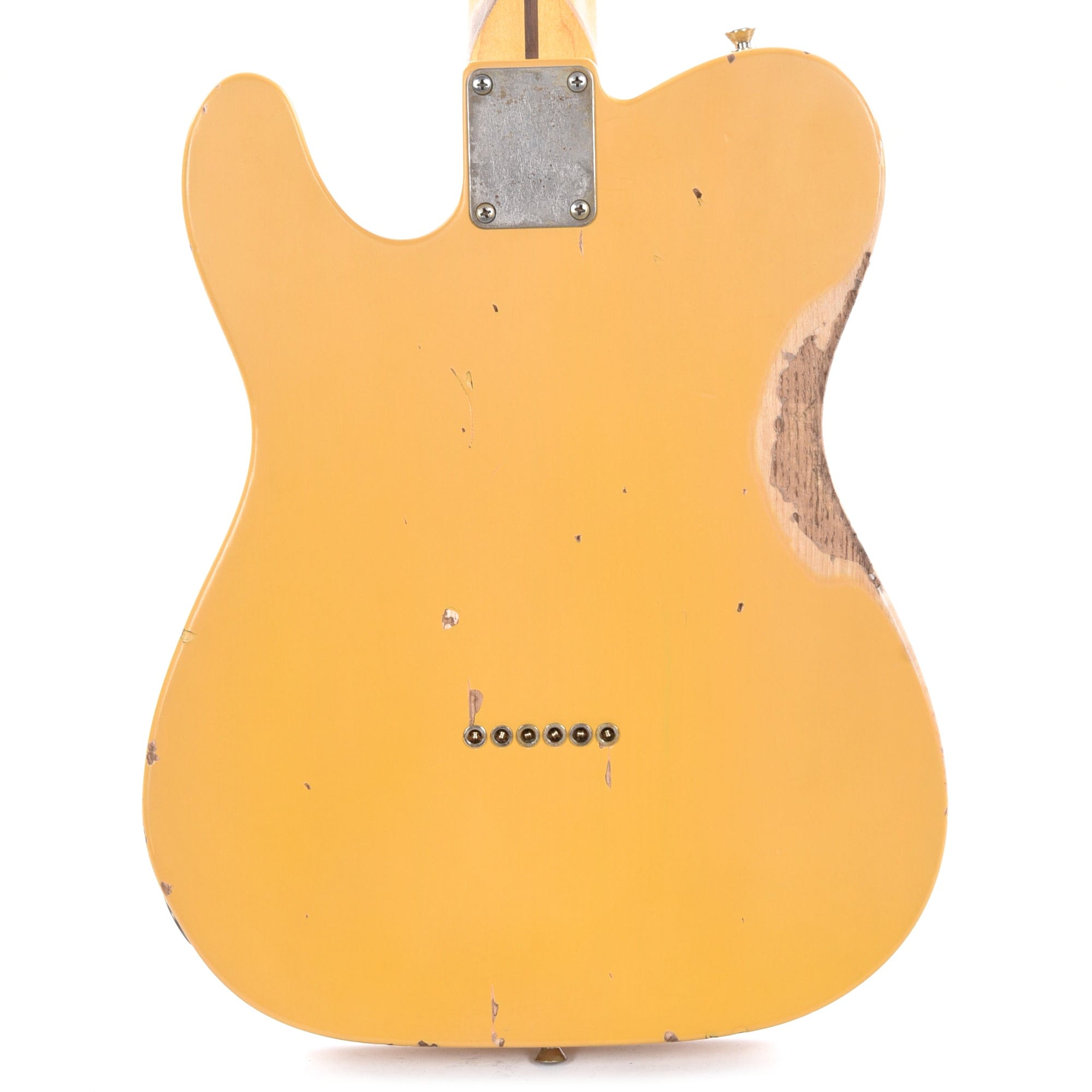 Nash T-52 HS Butterscotch Blonde Medium Relic w/1-Ply Black Pickguard, & Lollar Pickups Electric Guitars / Solid Body