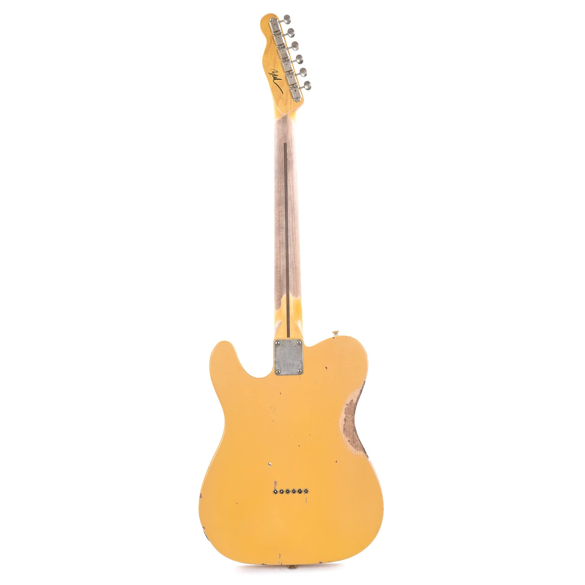 Nash T-52 HS Butterscotch Blonde Medium Relic w/1-Ply Black Pickguard, & Lollar Pickups Electric Guitars / Solid Body