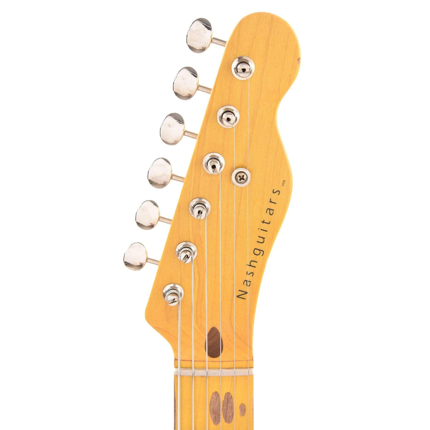Nash T-52 HS Butterscotch Blonde Medium Relic w/1-Ply Black Pickguard, & Lollar Pickups Electric Guitars / Solid Body