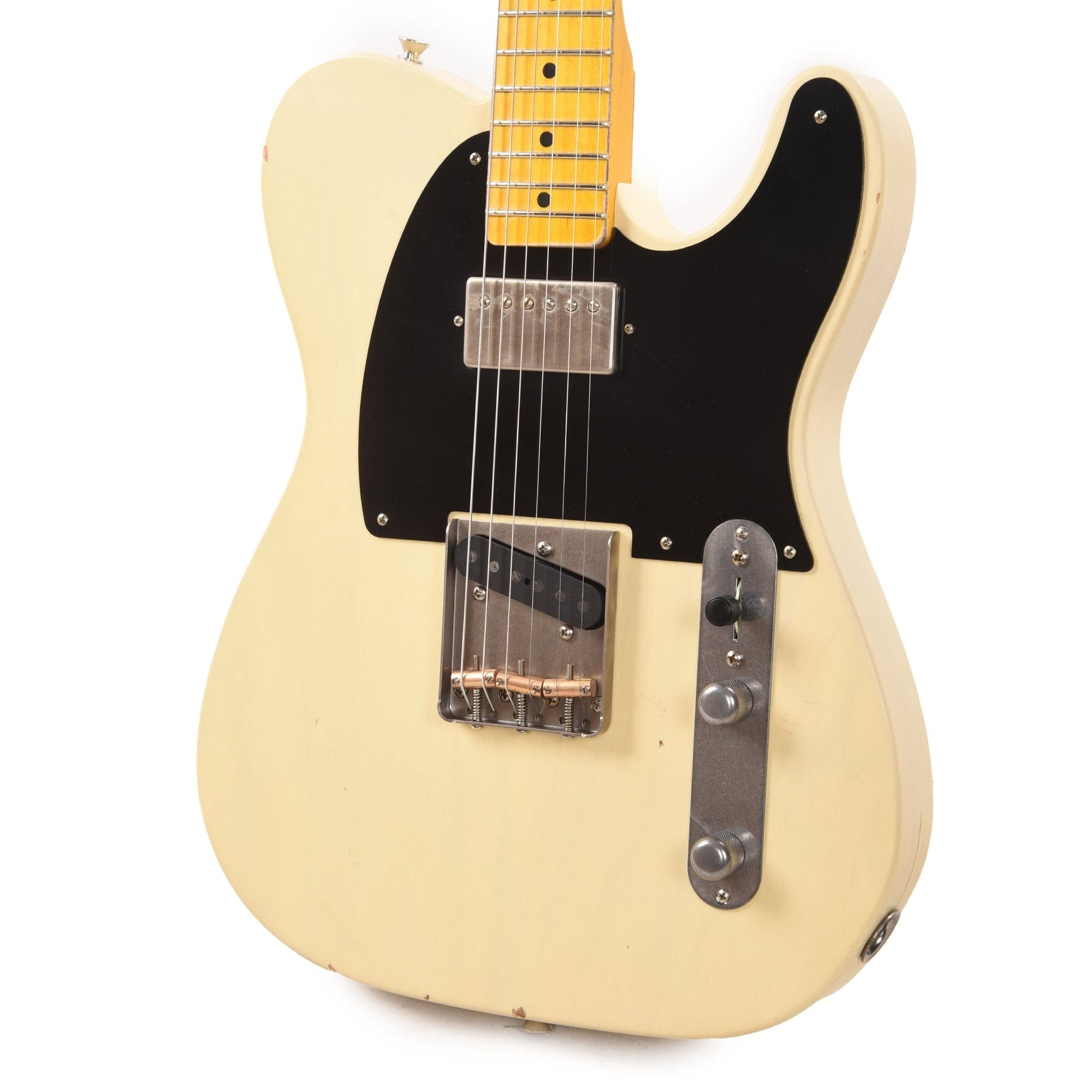 Nash T-52 HS Mary Kaye Light Relic w/1-Ply Black Pickguard & Lollar Pickups Electric Guitars / Solid Body