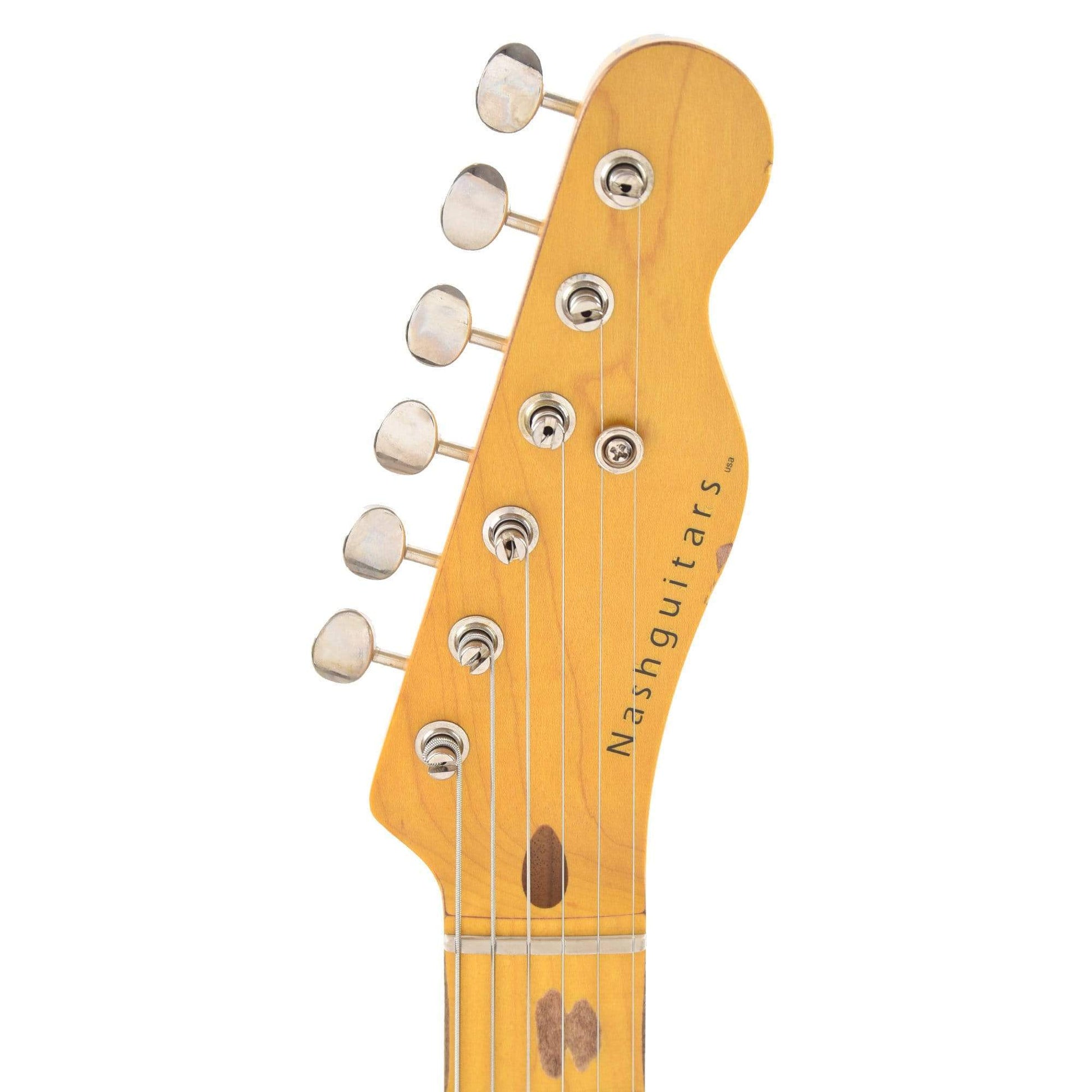 Nash T-52 HS Mary Kaye Medium Relic w/1-Ply Black Pickguard, & Lollar Pickups Electric Guitars / Solid Body