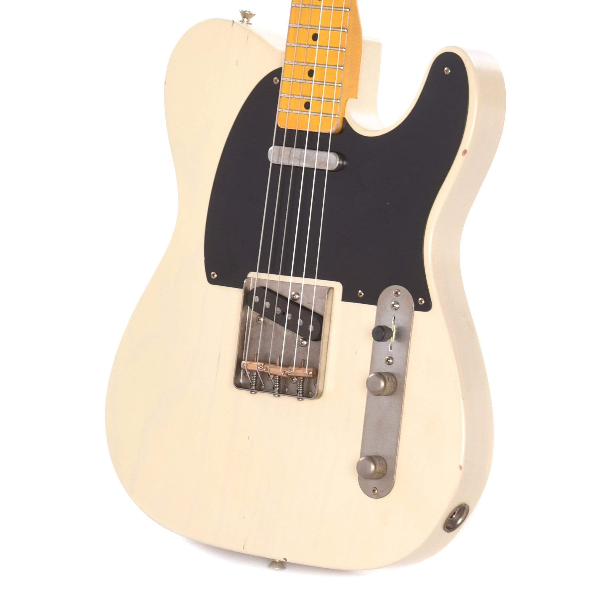 Nash T-52 Mary Kay White Light Relic w/1-Ply Black Pickguard & Lollar Pickups Electric Guitars / Solid Body