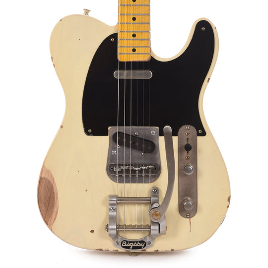 Nash T-52 Mary Kaye Medium Relic w/1-Ply Black Pickguard, Lollar Pickups, & Bigsby Electric Guitars / Solid Body