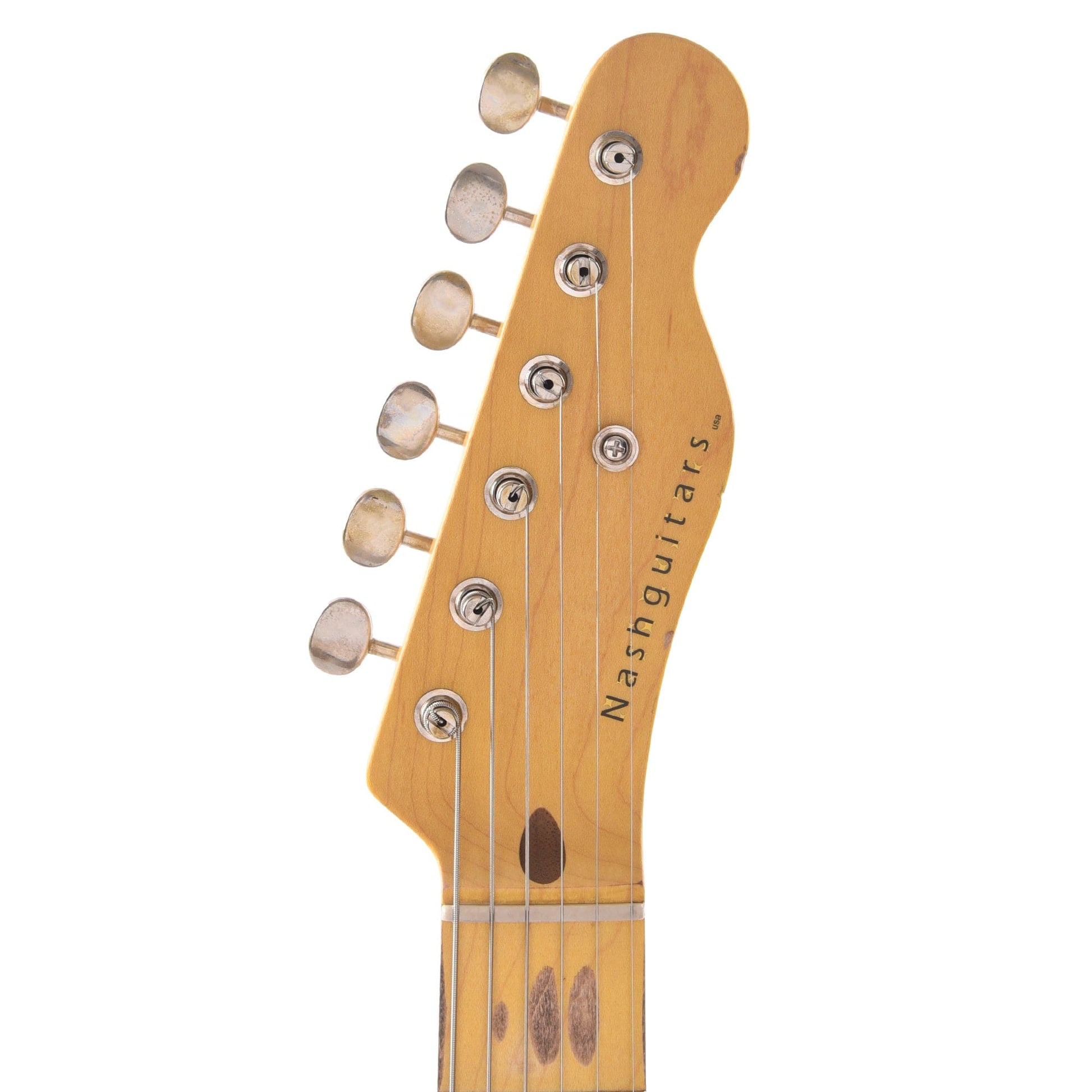 Nash T-52 Mary Kaye Medium Relic w/1-Ply Black Pickguard, Lollar Pickups, & Bigsby Electric Guitars / Solid Body