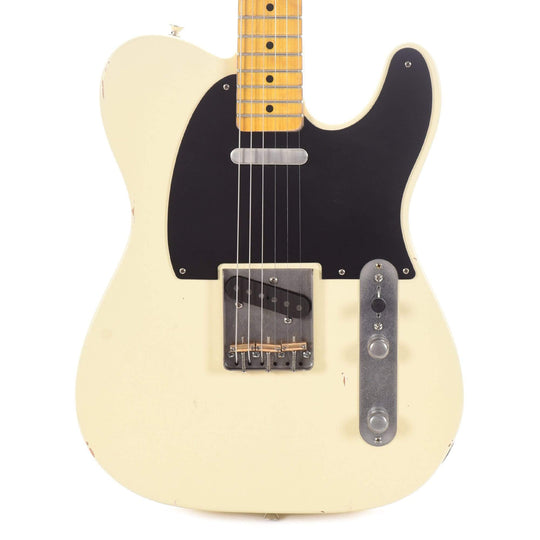 Nash T-52 Olympic White Light Aging w/1-Ply Black Pickguard & Lollar Pickups Electric Guitars / Solid Body