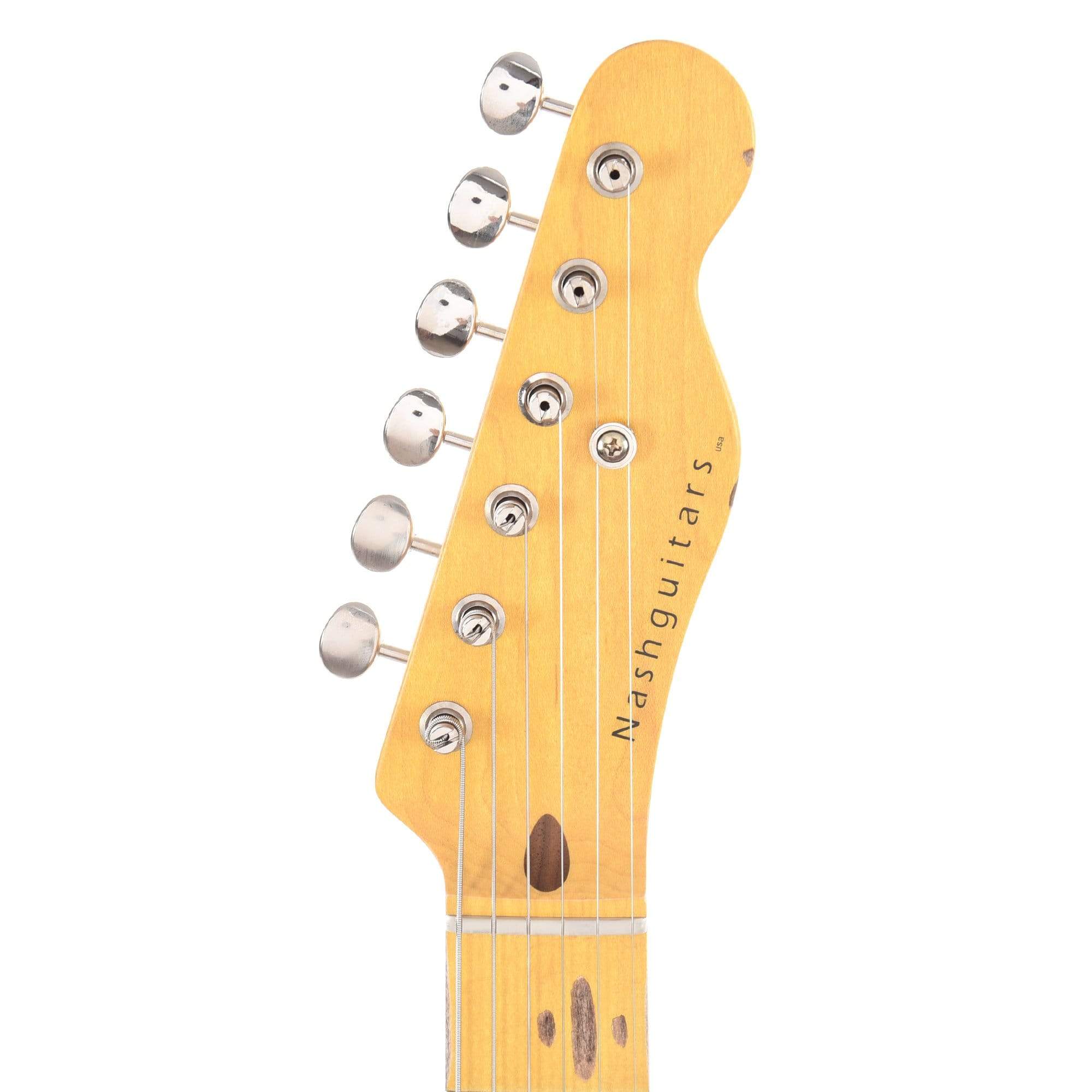 Nash T-52 Olympic White Light Aging w/1-Ply Black Pickguard & Lollar Pickups Electric Guitars / Solid Body