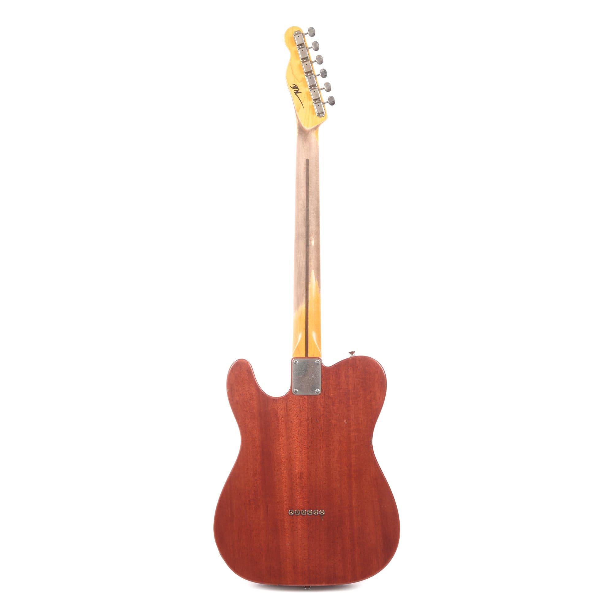 Nash T-57 Mahogany Vintage Red Light Relic w/1-Ply White Pickguard & Lollar Pickups Electric Guitars / Solid Body