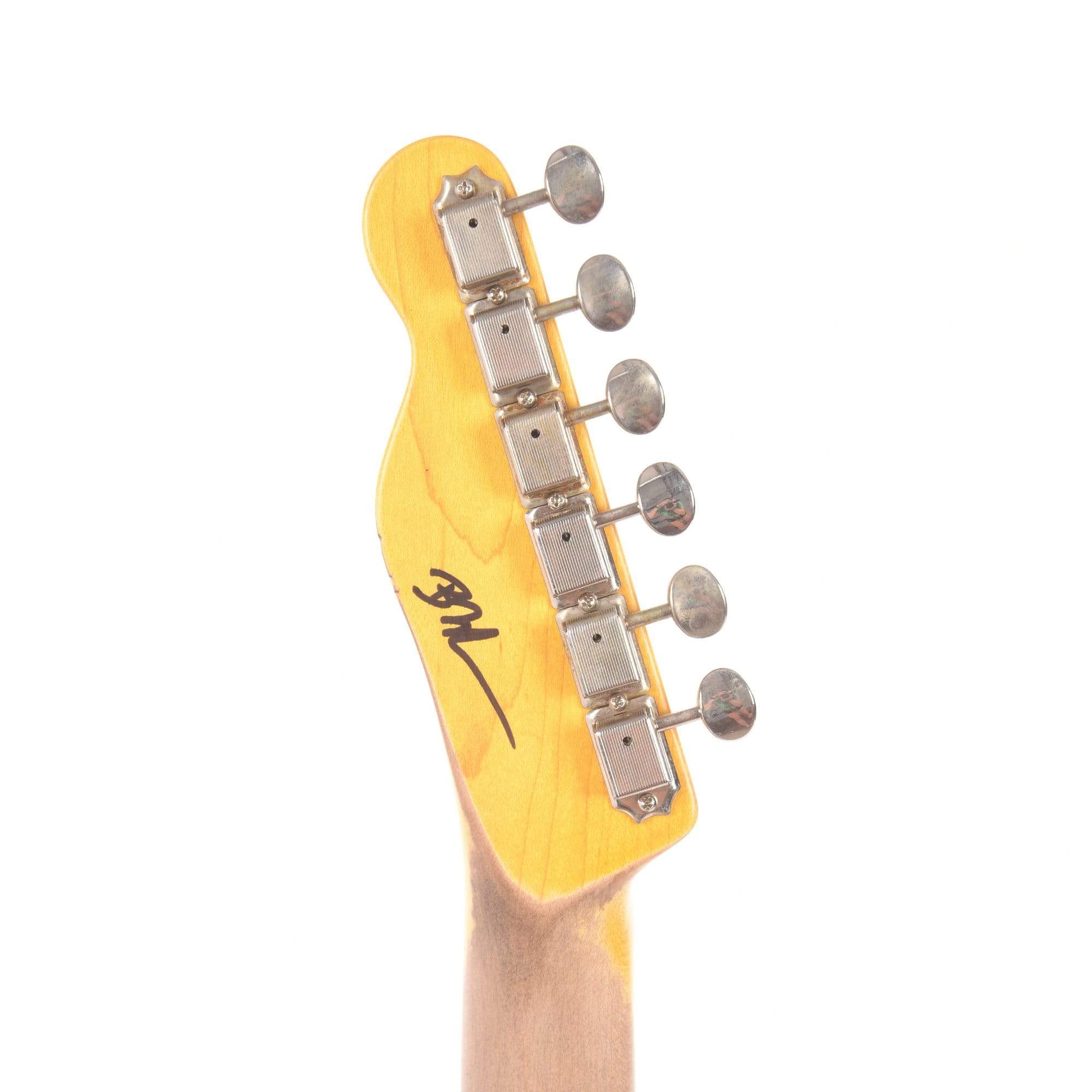 Nash T-57 Mahogany Vintage Red Light Relic w/1-Ply White Pickguard & Lollar Pickups Electric Guitars / Solid Body