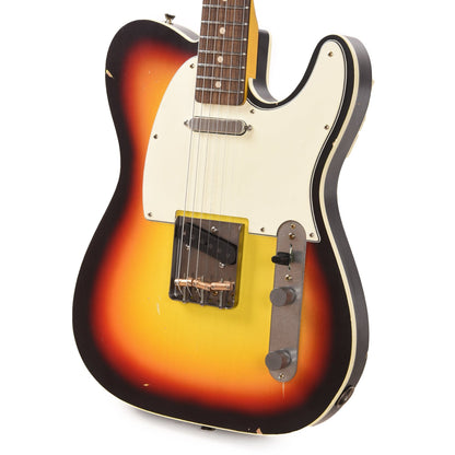 Nash T-63 3-Tone Sunburst Light Relic Double Bound w/3-Ply White Pickguard, & Lollar Pickups Electric Guitars / Solid Body