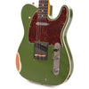 Nash T-63 Army Green Medium Relic Double Bound w/4-Ply Tortoise Pickguard, & Lollar Pickups Electric Guitars / Solid Body