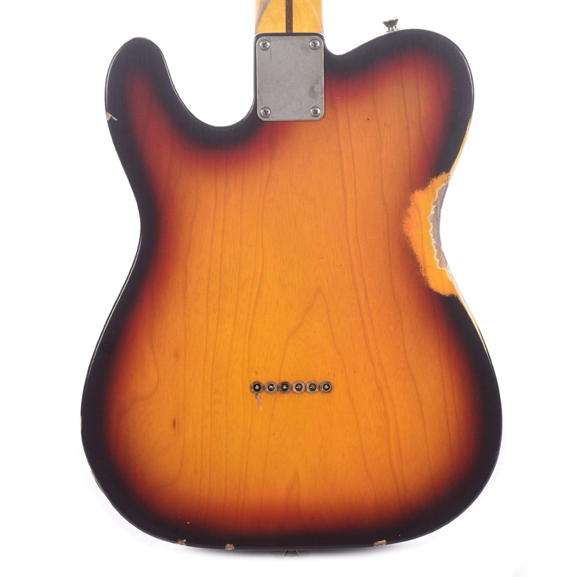 Nash T-63 Ash 3-Tone Sunburst Medium Relic w/3-Ply Black Pickguard & Lollar Pickups Electric Guitars / Solid Body