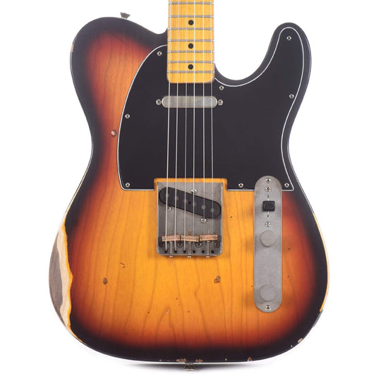 Nash T-63 Ash 3-Tone Sunburst Medium Relic w/3-Ply Black Pickguard & Lollar Pickups Electric Guitars / Solid Body
