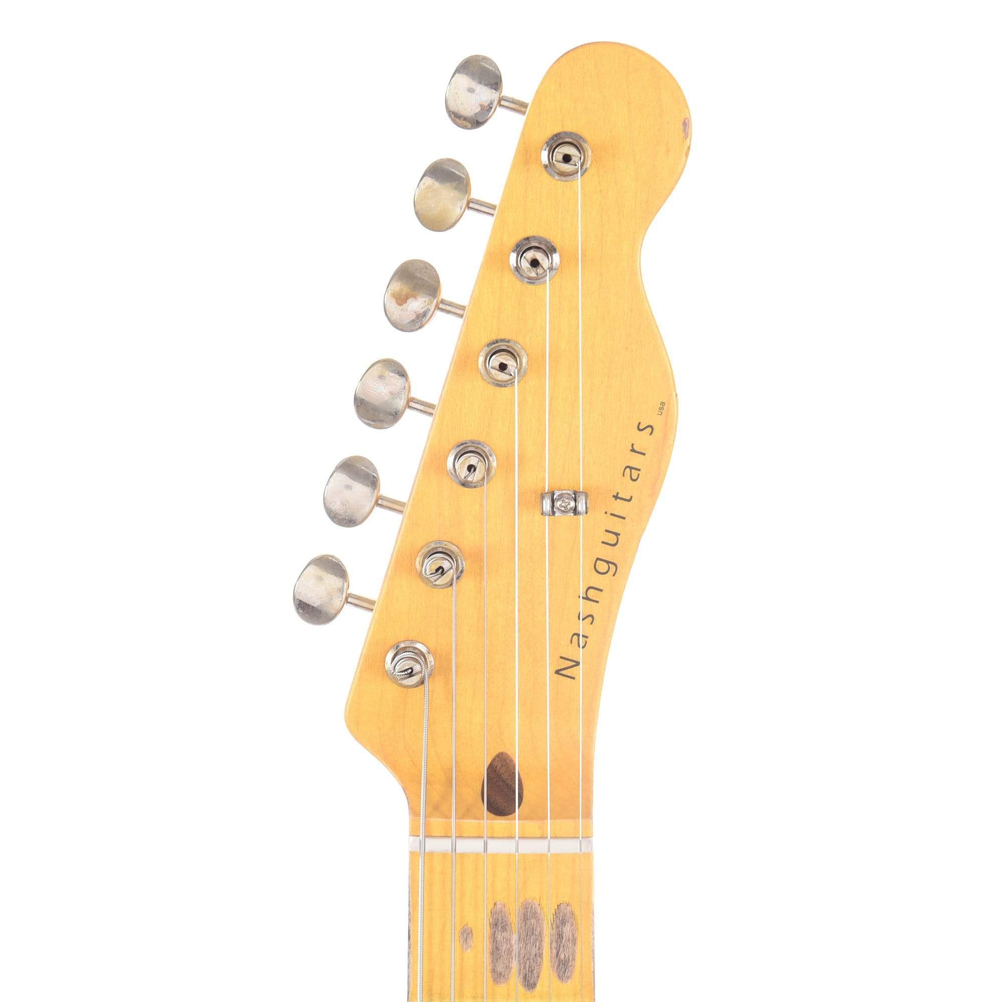 Nash T-63 Ash 3-Tone Sunburst Medium Relic w/3-Ply Black Pickguard & Lollar Pickups Electric Guitars / Solid Body