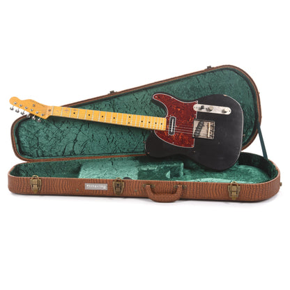 Nash T-63 Ash Black Light Relic w/4-Ply Tortoise Pickguard & Lollar Charlie Christian Neck Pickup Electric Guitars / Solid Body