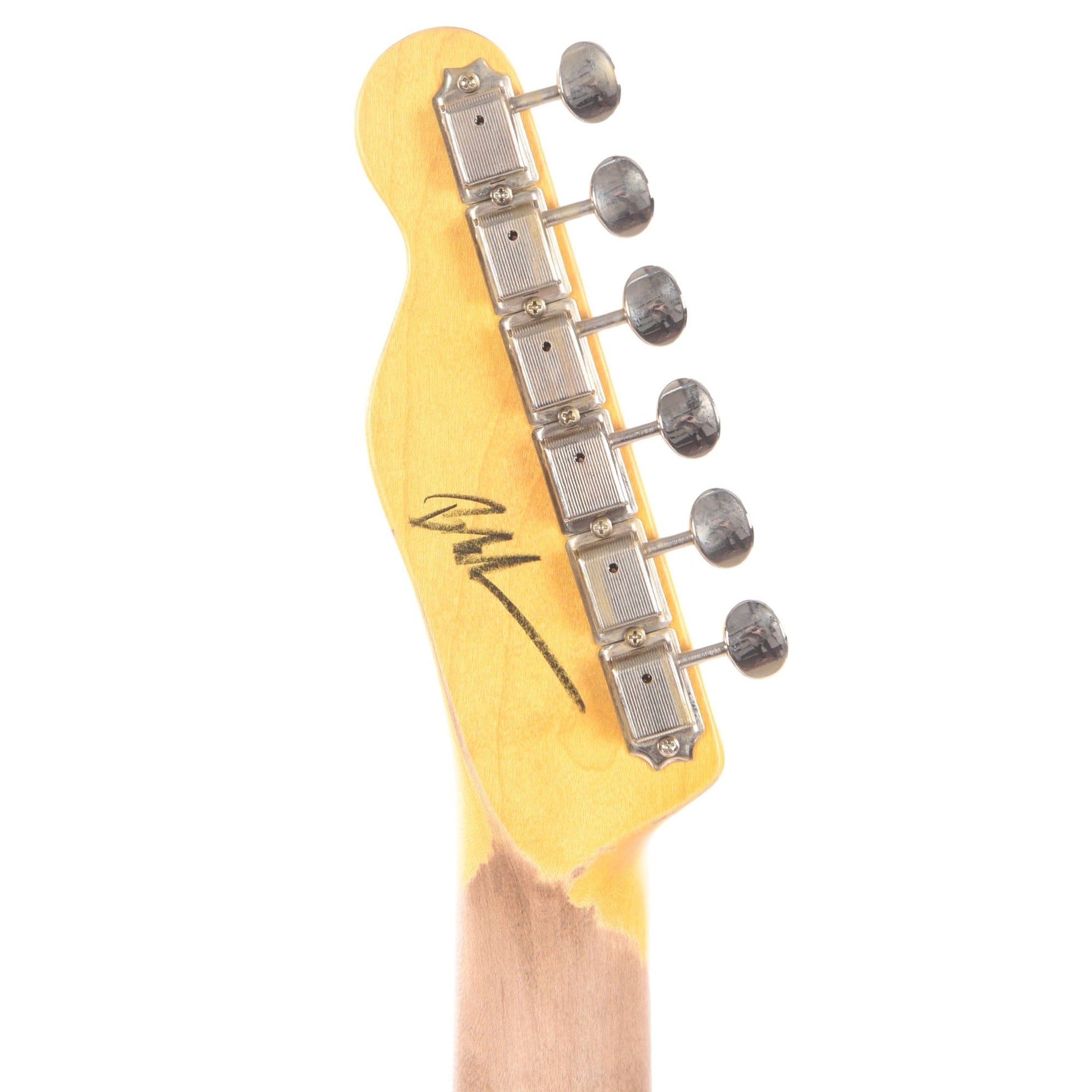 Nash T-63 Ash Black Light Relic w/4-Ply Tortoise Pickguard & Lollar Charlie Christian Neck Pickup Electric Guitars / Solid Body