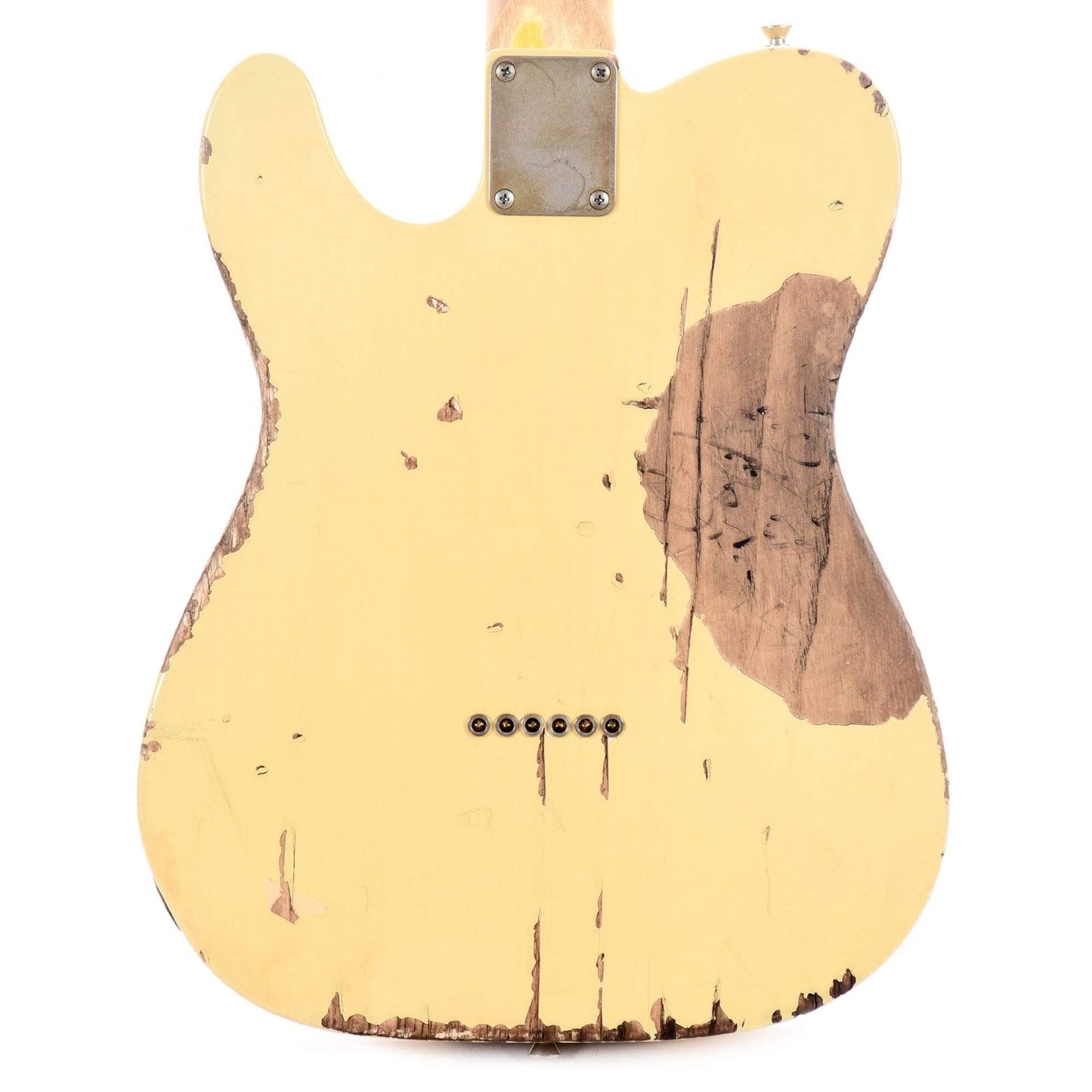 Nash T-63 Ash Cream Extra Heavy Relic w/Lollar Pickups & 3-Ply Mint Pickguard Electric Guitars / Solid Body