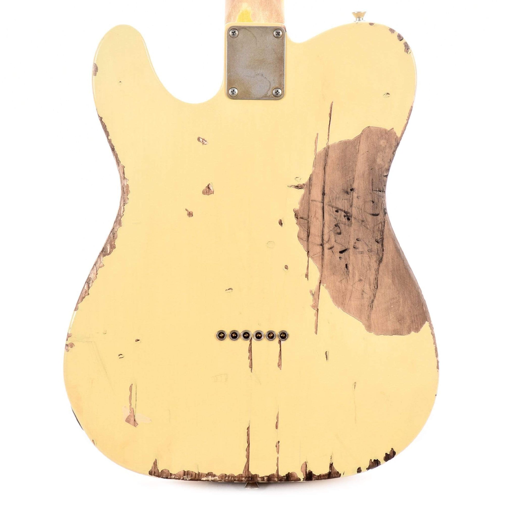 Nash T-63 Ash Cream Extra Heavy Relic w/Lollar Pickups & 3-Ply Mint Pickguard Electric Guitars / Solid Body