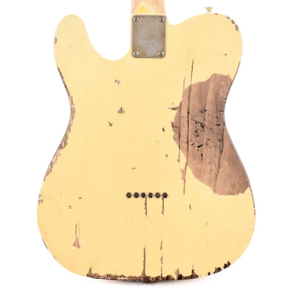 Nash T-63 Ash Cream Extra Heavy Relic w/Lollar Pickups & 3-Ply Mint Pickguard Electric Guitars / Solid Body